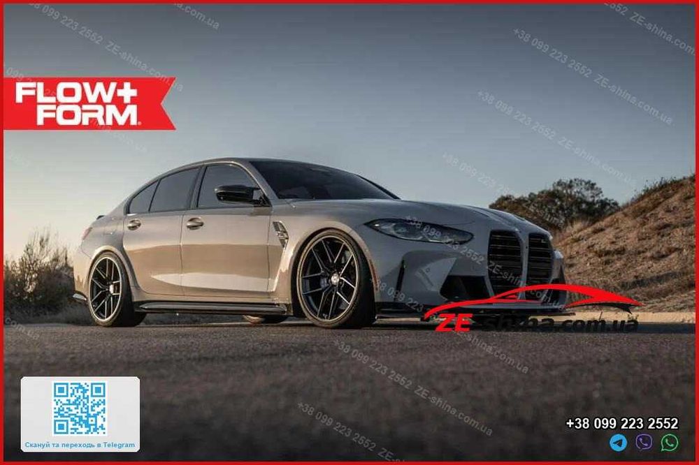 Диски HRE R17 5x120 ET35 Flow Forming 7 кг Gloss Black BMW F30 E90 F10 E60 F32 X3 F25 X4 F26 Нові