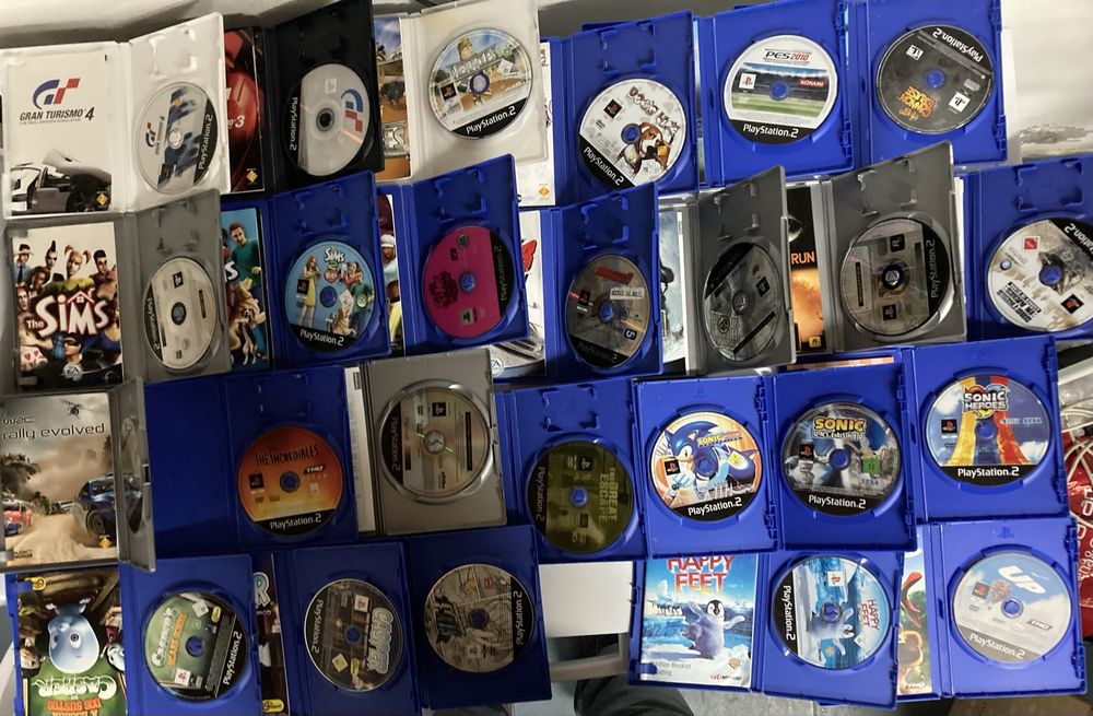 Conjunto Jogos PS2