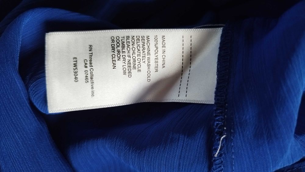 Bluzka bez rękawów rozmiar L jak nowa ST003