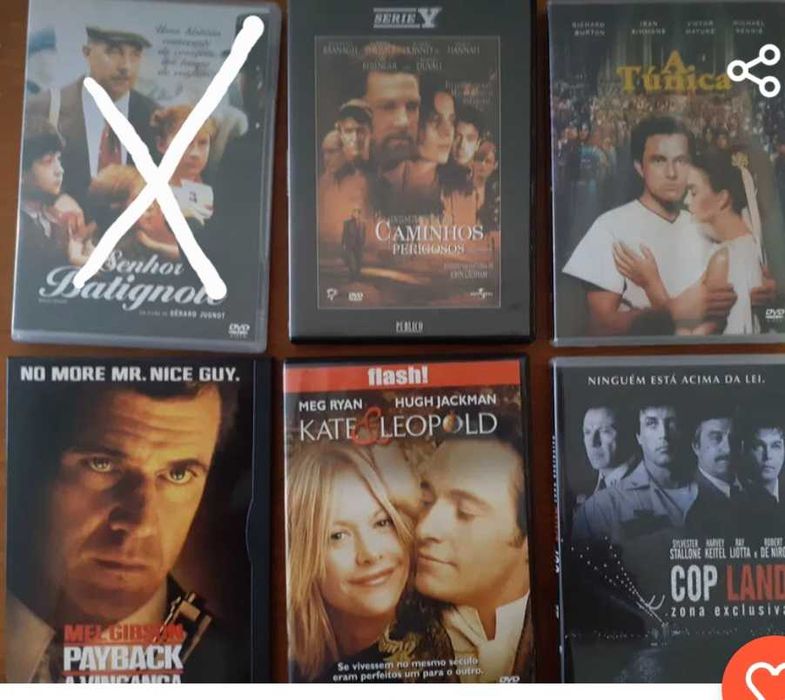 Filmes em DVD vários