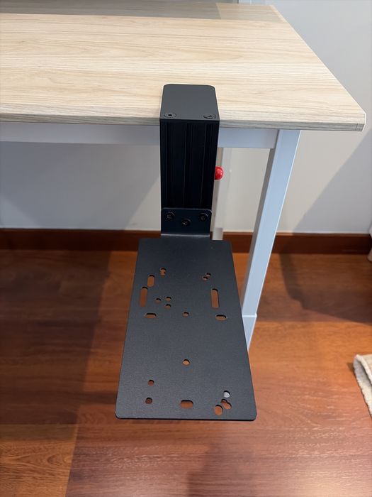 Suporte HOTAS para secretária (joystick/throttle)