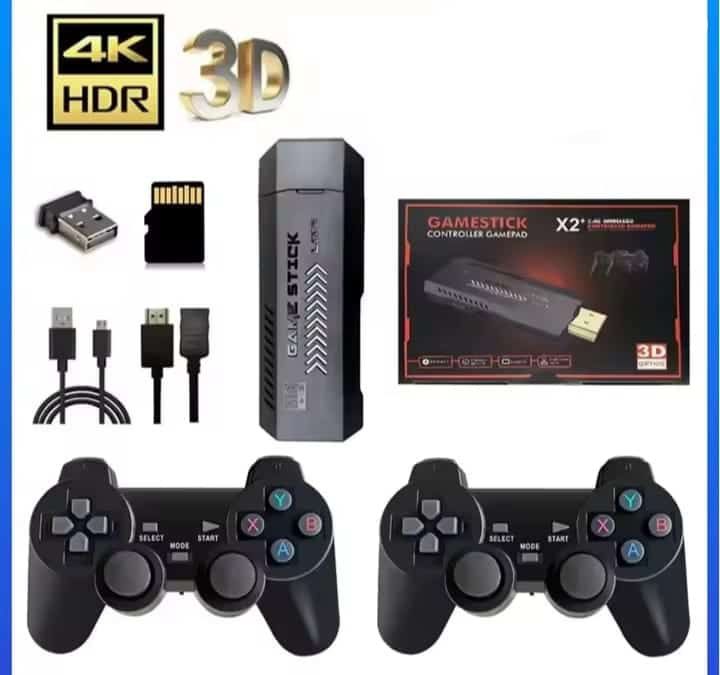 Consola de Jogos Retro Game Stick 4K Lite. Novas com garantia de fábri