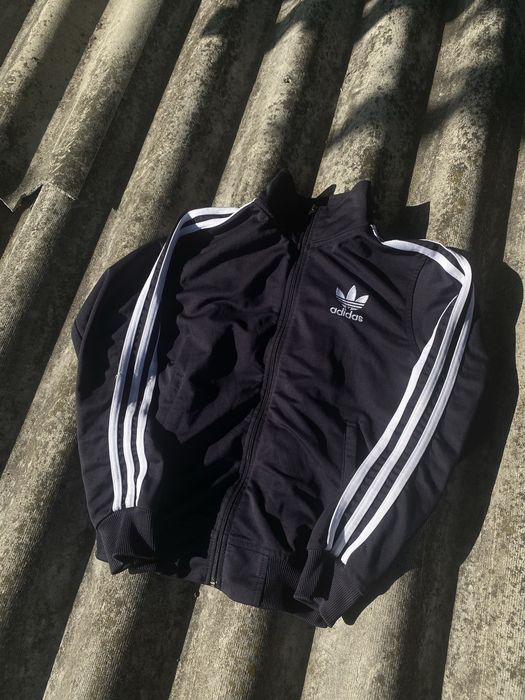 Мастерка Adidas винтаж с большим лого / Олимпийка Адидас Y2K Blockecore