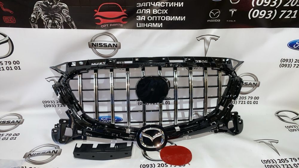 Решетка радиатора Mazda 3 bn 2016 2017 мазда 3 бм бн гриль