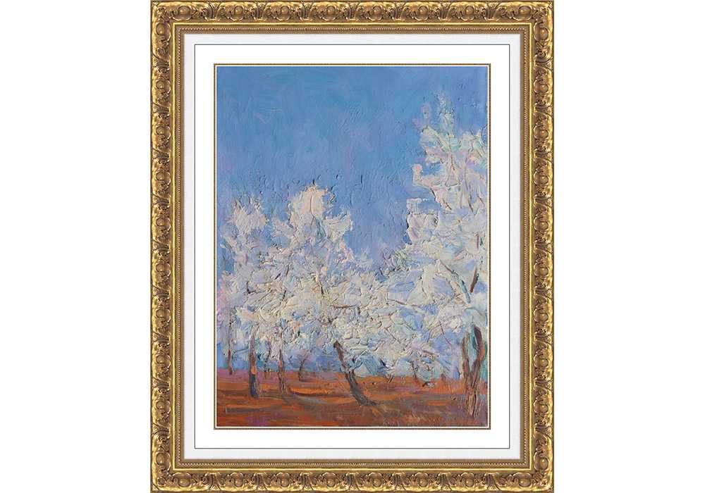 Ходченко Лев (1912-1998) Квітучий сад 60*45 см Квіти - Заслуженный х-к