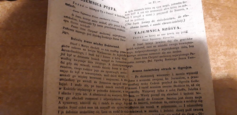 Reguły Źywego Różańca -Rzeszów 1859, rzadkie