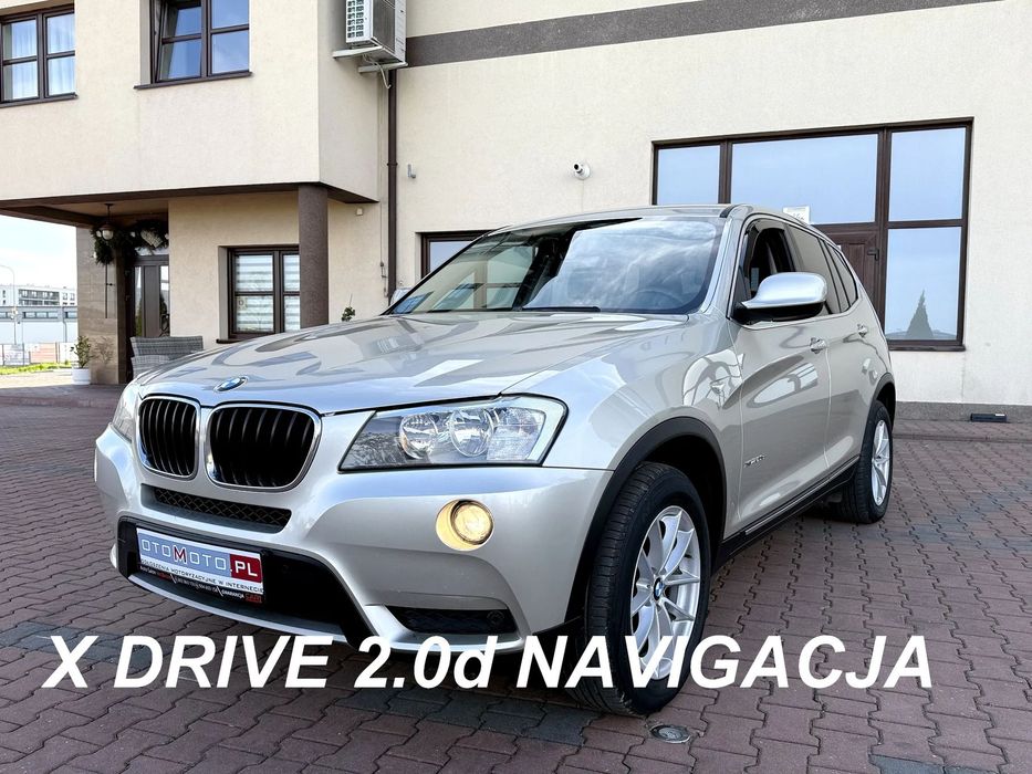 BMW X3 2.0 X DRIVE NAVI 1wł serwis Bezwypadkowy GWARANCJA