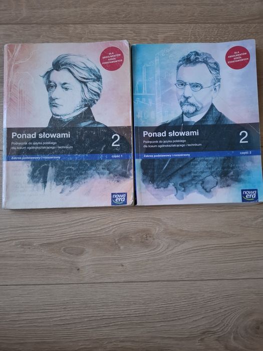 Sprzedam podręczniki ponad słowami 2 cześć 1,2