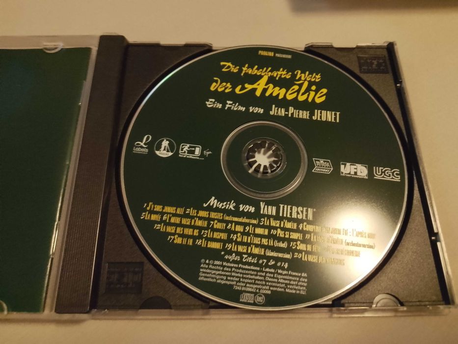 Amelia Amelie Soundtrack Yann Tiersen CD
