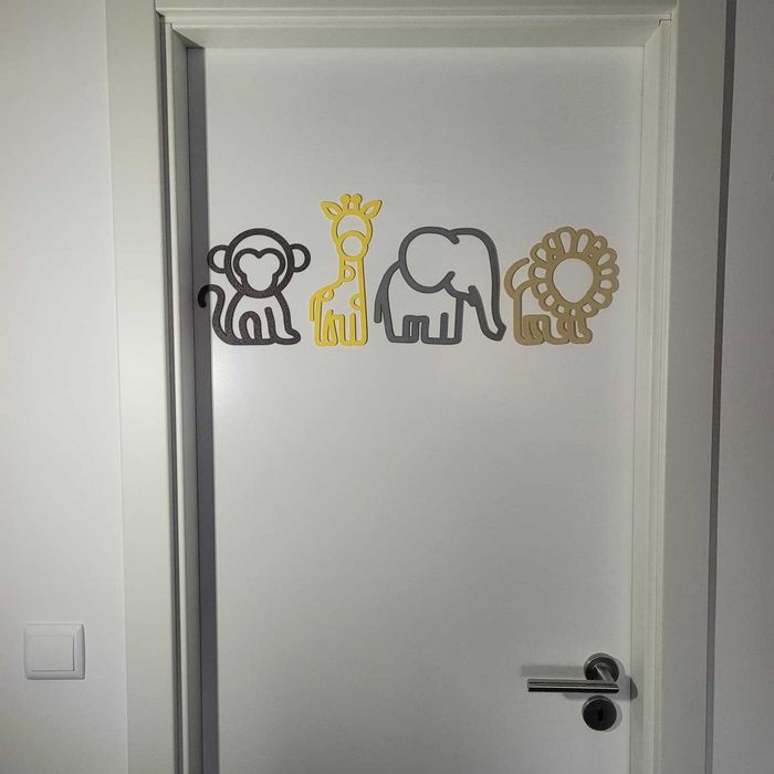 Conjunto Decorativo Animais