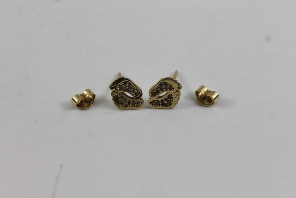 Złote kolczyki 585 1,45g