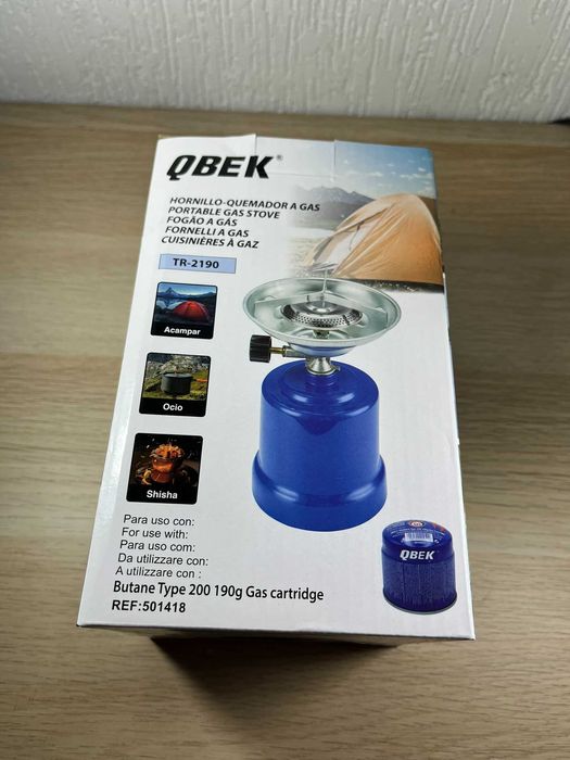 Fogão a Gás Portátil – Para Campismo, Praia ou Situações de Emergência