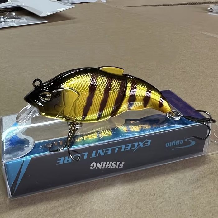 Wobler łamany  wbudowany system dociążeniwy dźwiękowy spinning