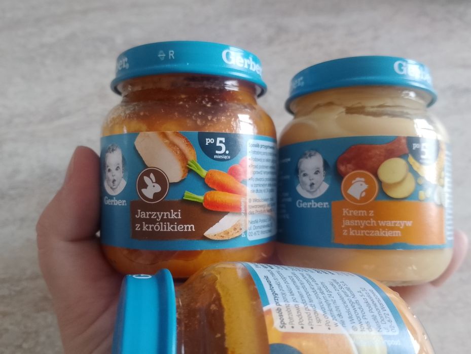 Obiadki Gerber 3szt Gratis