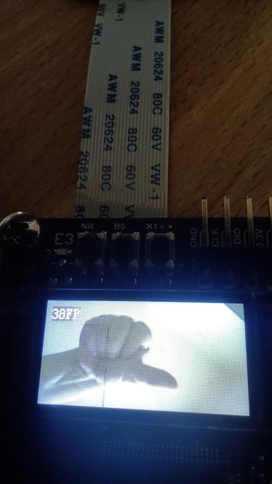 WeAct stm32h743 board + camera