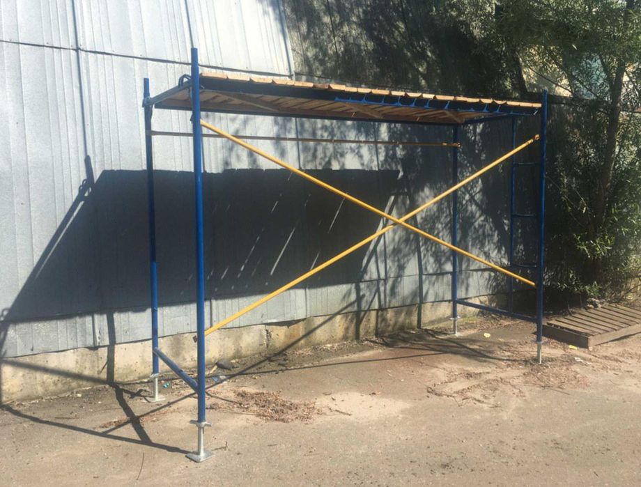 Секция строительных лесов (ліса), риштовка. БЕСПЛАТНАЯ ДОСТАВКА