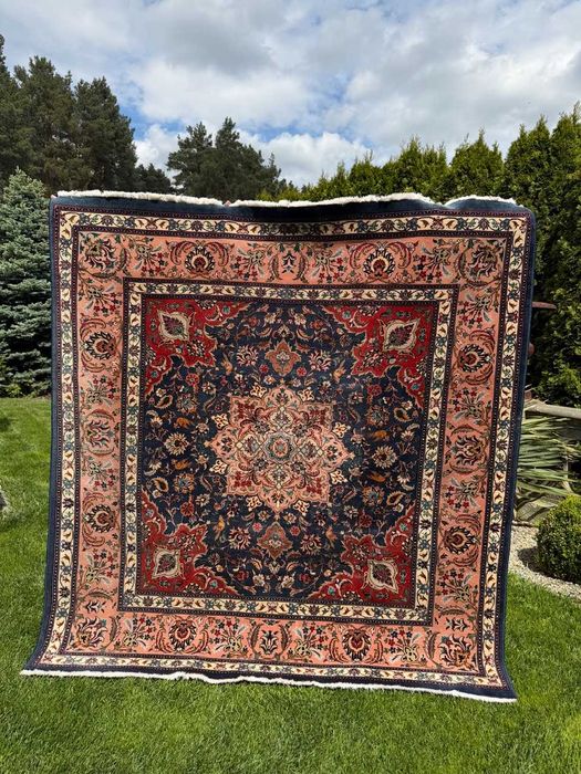 Dywan Wełniany Kaszmirowy Perski Tabriz 200x200 NAJTANIEJ W POLSCE