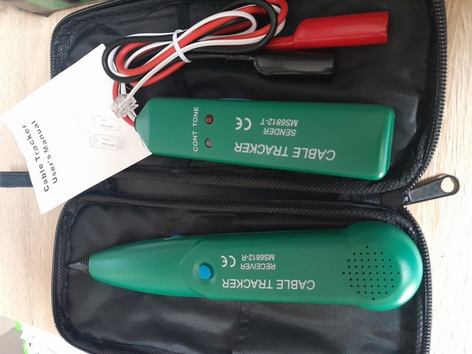 MS6812 tracker kablowy, profesjonalny tester kabli,