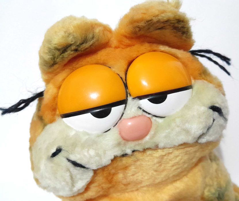 Boneco de peluche antigo Garfield Original