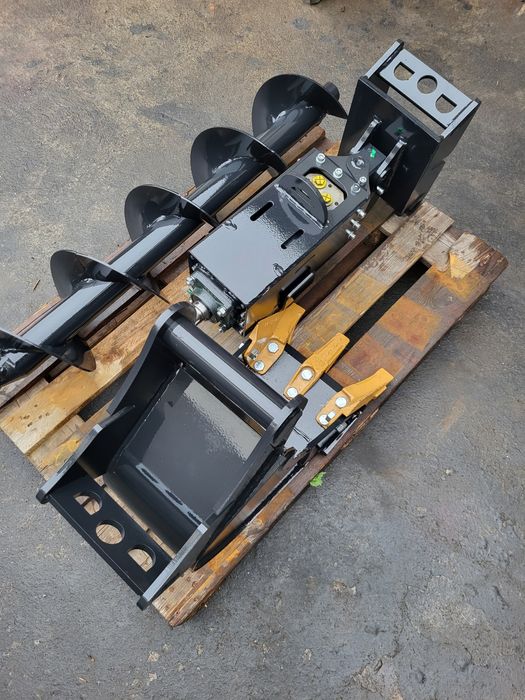 Wiertnica hydrauliczna do ziemi z mocowaniem pod szybkozłącze ms03