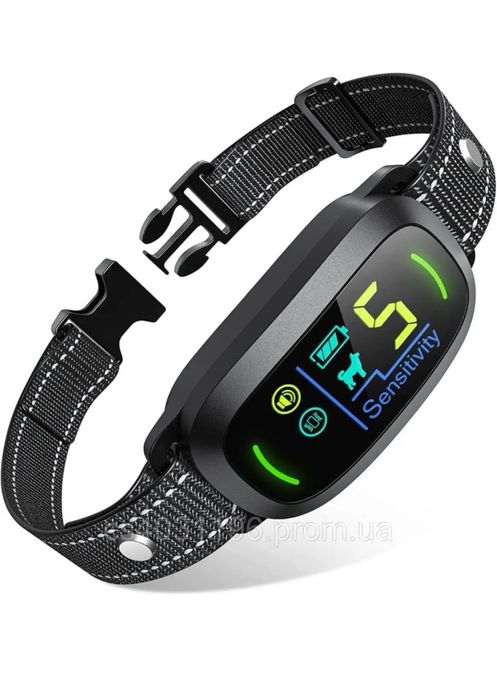 Антилай ошейник для собак FAFAFROG S1 с 5 уровнями чувствительности