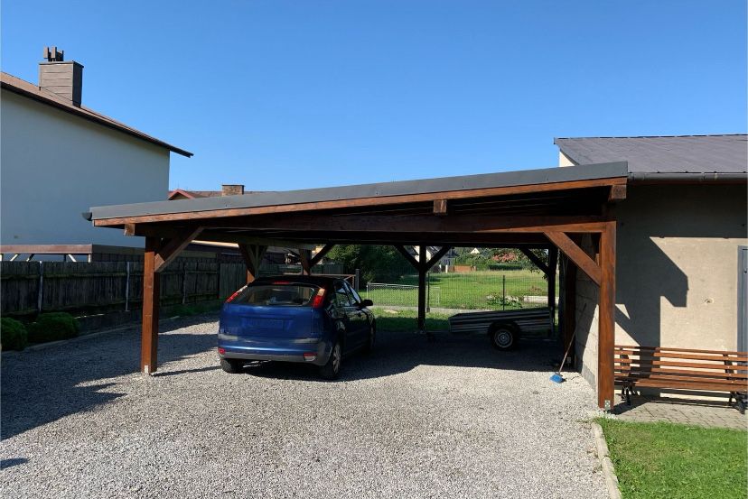 Carport. Wiata samochodowa. Zadaszenie