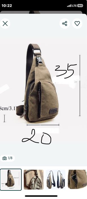 Рюкзак через плече Fanny Pack