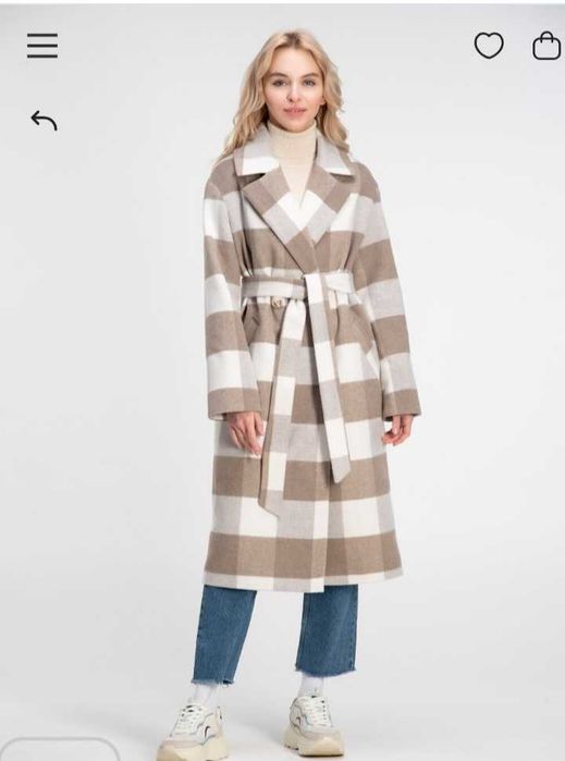 Вишукане пальто на осінь