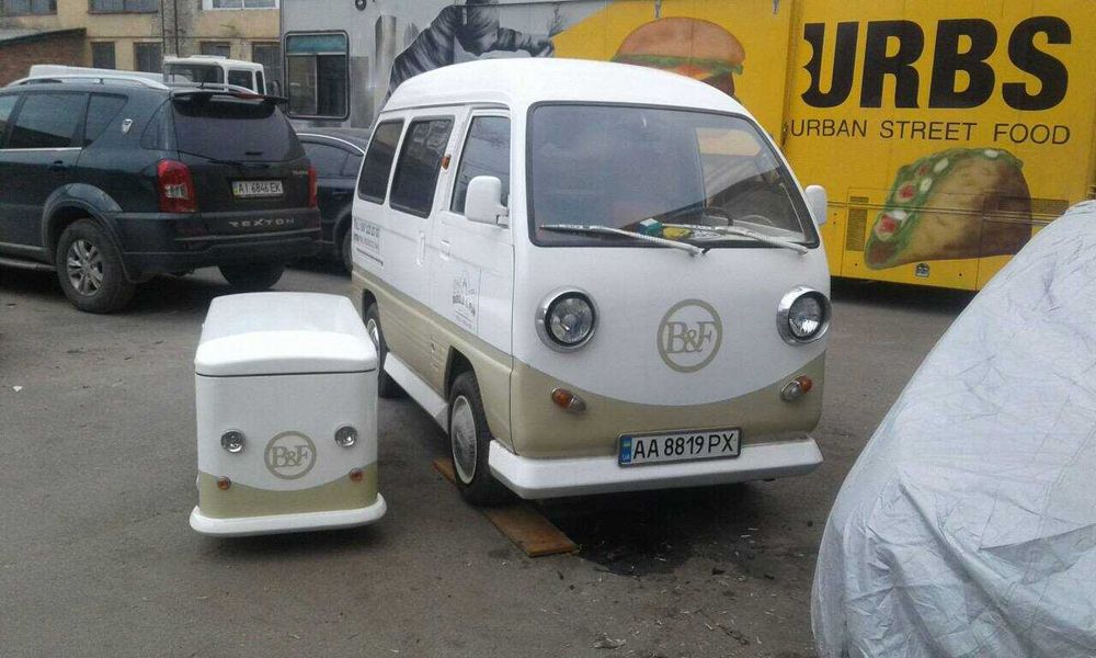 Suzuki Carry ретро фургон