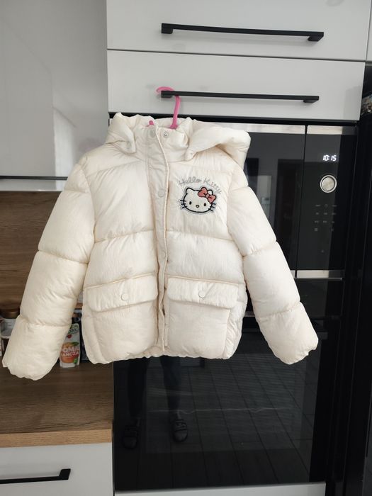 Kurtka zimowa H&M hello kity roz 122