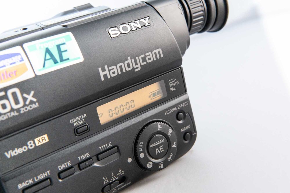 Kamera Video 8 XR Sony HandyCam CCD-TR411E PAL