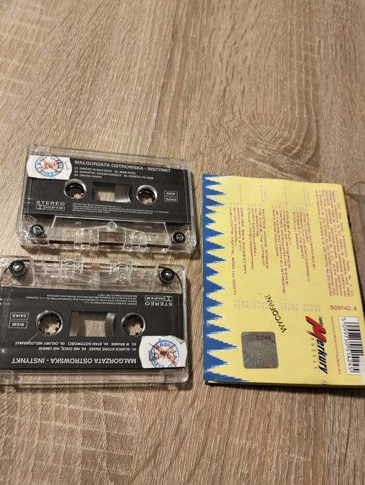 Kaseta magnetofonowa Małgorzata Ostrowska (album dwukasetowy)