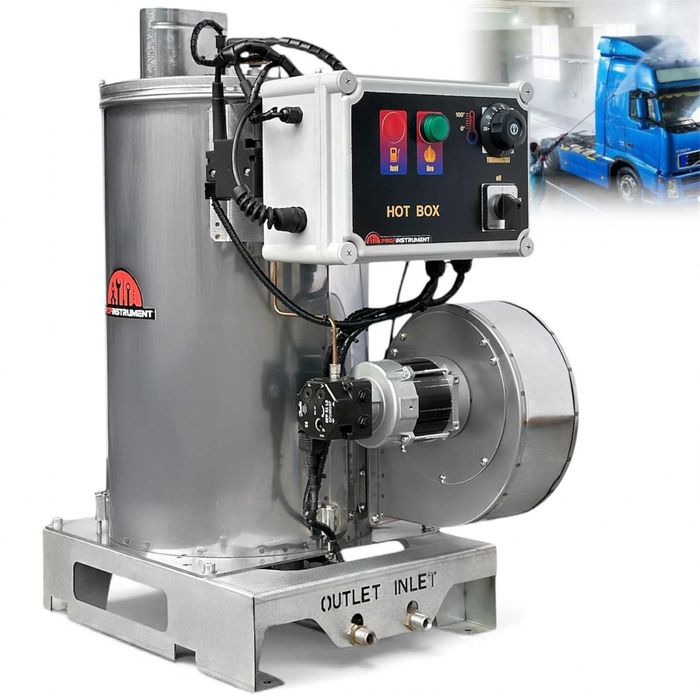 Дизельний нагрівач води BS-15 для мийки (68 кВт,900 л/год)