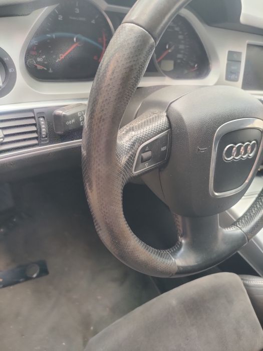 Kierownica Audi A6 C6 A4 B7 Sline Trójramienna airbag multifunkcja