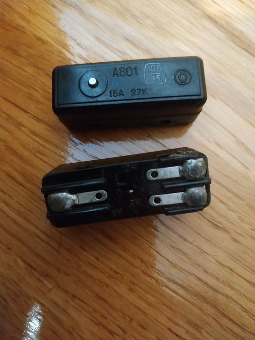 Мікропереключатель   МП-2101; МП-1102У2; МКБ; МИ-5; А-801; МИ3В