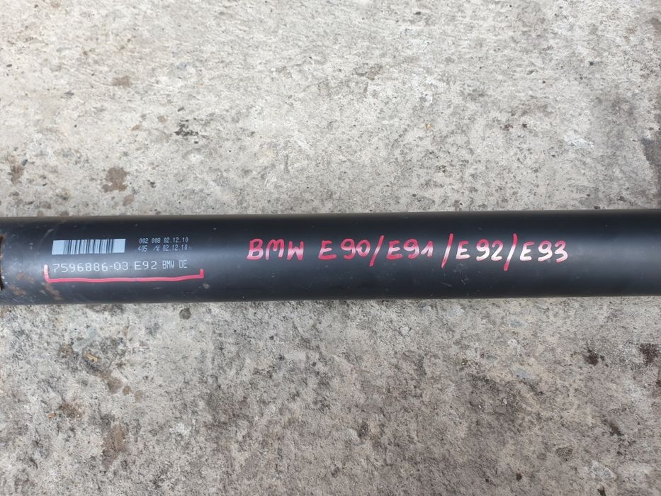 Wał napędowy Bmw e90 e91 e92 e93 2.0d stan BDB