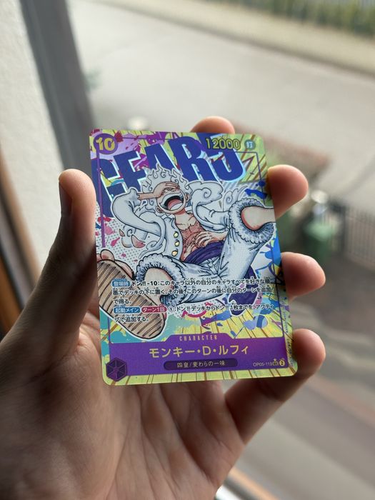 One piece Tcg OP05-119 Monkey.D.Luffy