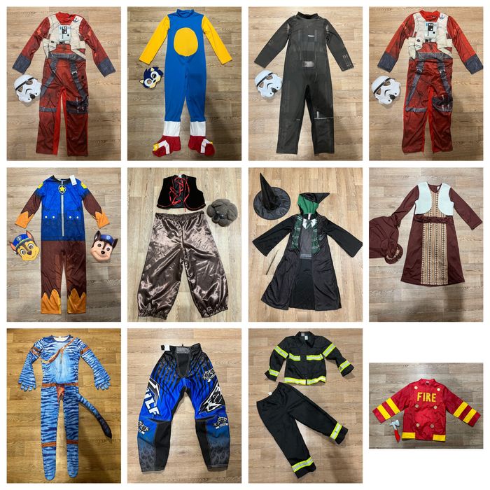 Костюм карнавальный для мальчика на 7-8 лет 122-128 на новый год