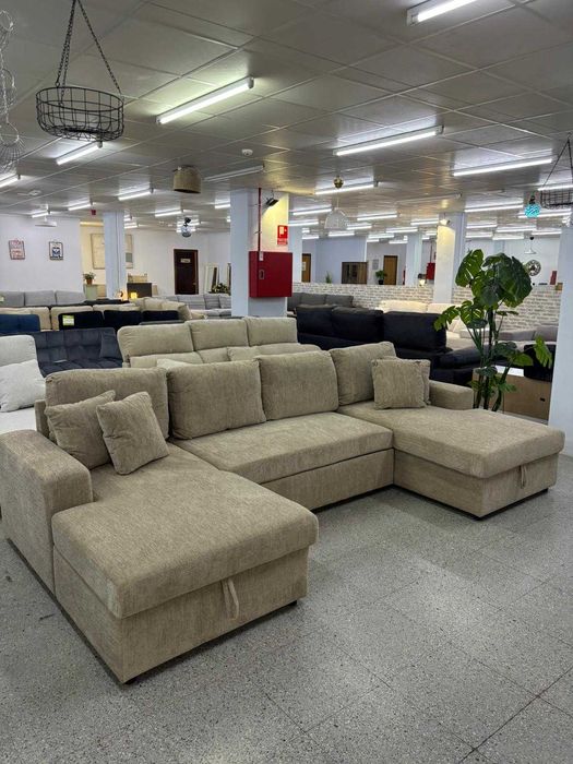 Sofa cama armazenamento duplo Novo PAga na ato entrega Envio gratis