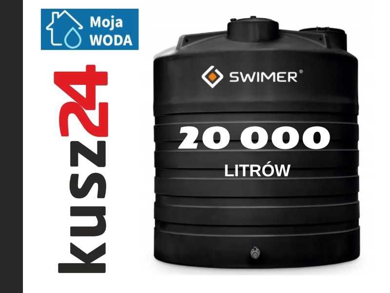Zbiornik na wodę 20 000 Litrów 20m3 SWIMER dostawa