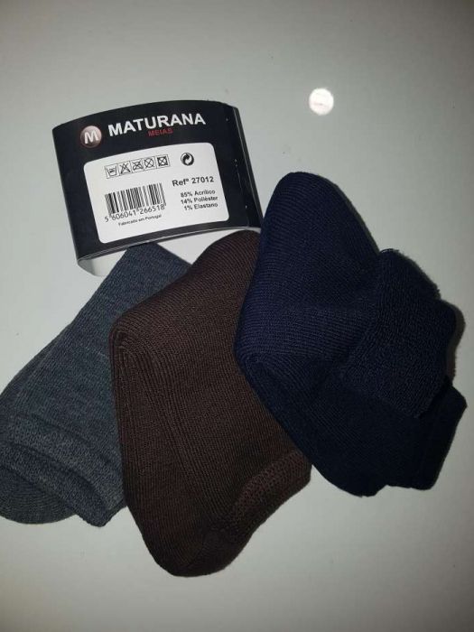 Meia térmica muito quente