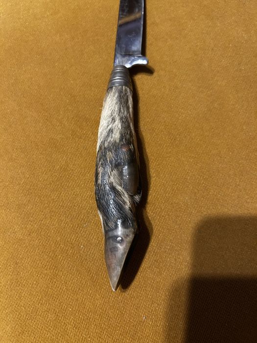 Nóż myśliwski Rostfrei niemiecki kolekcjonerski zabytkowy