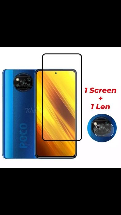Xiaomi F3 POCO X3 NFC and PRO - Tempered Glass Screen and Camera Protector64354164935299121