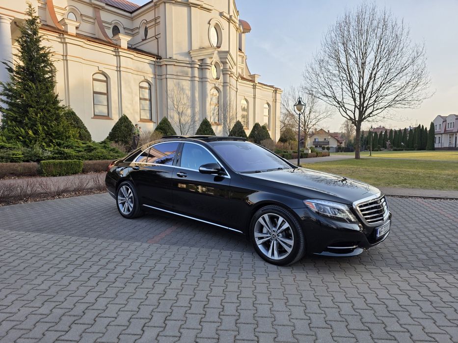 Mercedes S Klasa do ślubu long W222