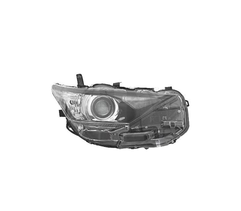 FAROL LED DIR TOYOTA AURIS 15-19 FUNDO NEGRO