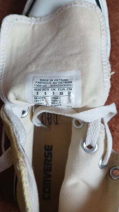 Кеди Converse All star р.35 оригінал,