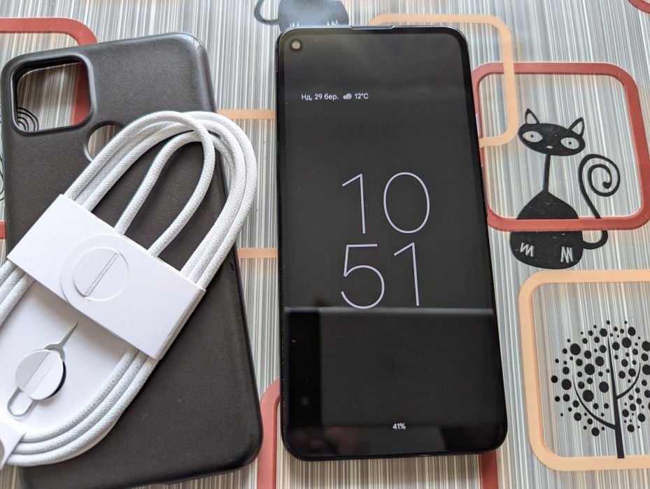 Google Pixel 4a5G  Just Black 6-128Gb/ 2-Sim/Neverlock/NFC/237 циклів