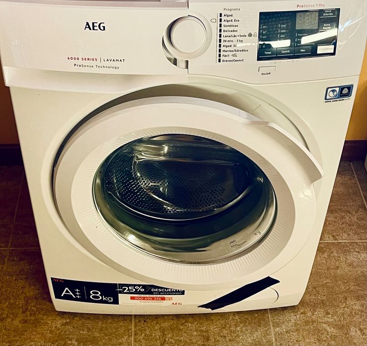 Máquina de lavar roupa AEG LAVAMAT Series 6000