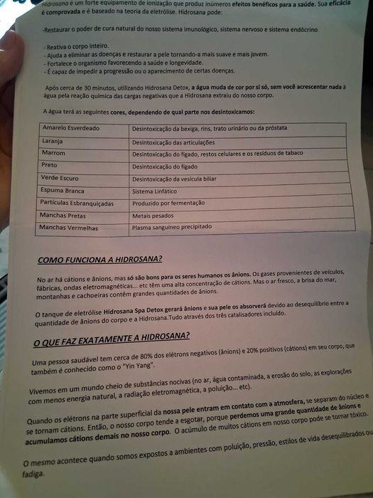 Hidrosana spa detox - Hidromassagem de pés