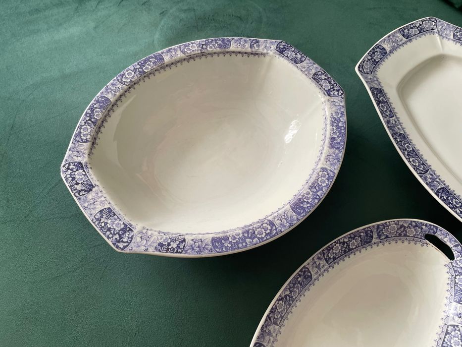 Stare porcelanowe półmiski KPM Wałbrzych